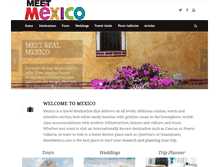 Tablet Screenshot of meetmexico.com